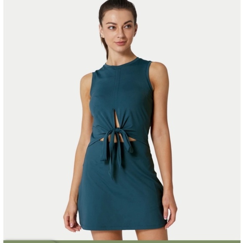 Halara Tie Front Active Mini Dress